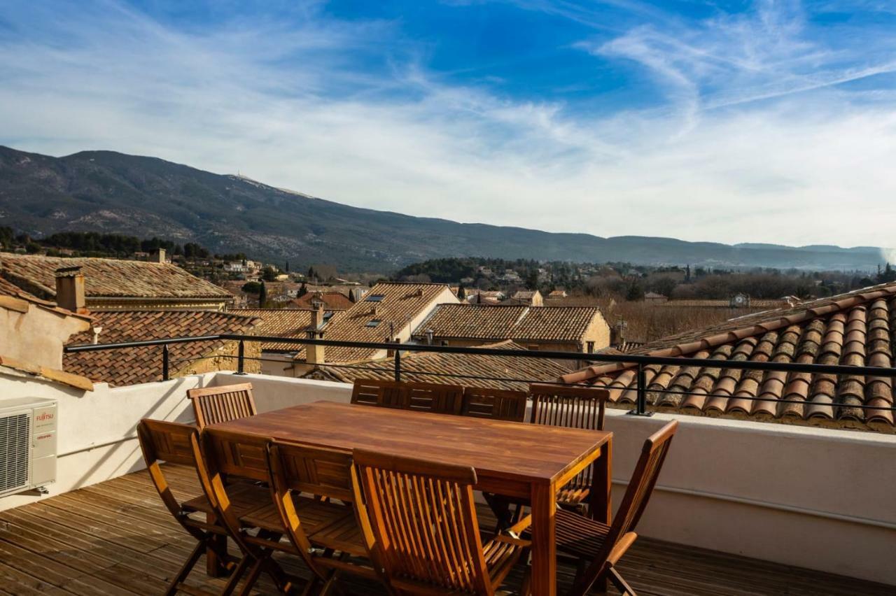 La Terrasse De Tiss Hotel Bedoin Bagian luar foto